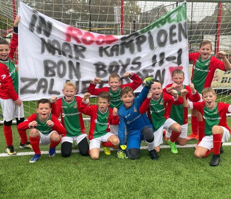 Bon Boys Jo11-1 pakt eerste titel in het nieuwe seizoen