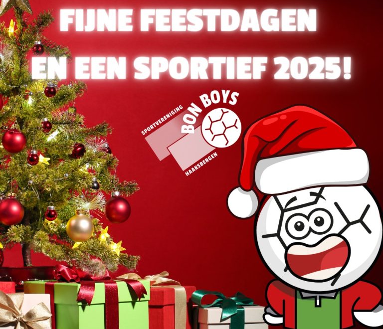 SV Bon Boys wenst iedereen fijne feestdagen en een sportief 2025!