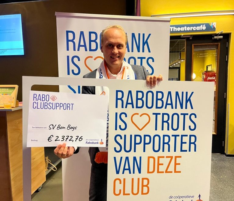 Trots op leden Rabobank en Bon Boys