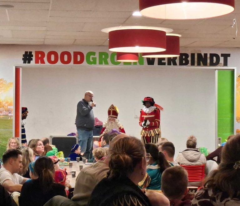 Sinterklaasfeest bij SV Bon Boys