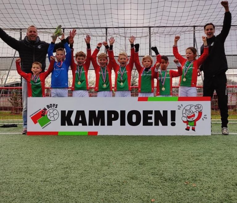 Bon Boys JO9-1 ongeslagen kampioen!