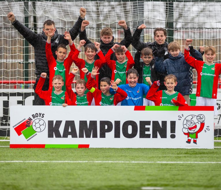 JO11-1 kampioen in de hoofdklasse