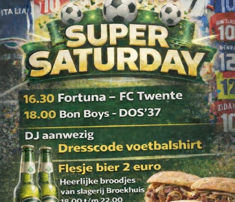 Super Zaterdag 21 maart