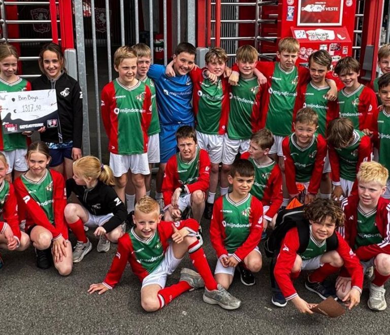 SV Bon Boys trots op deelnemers DFDS Kidsrun bij FC Twente