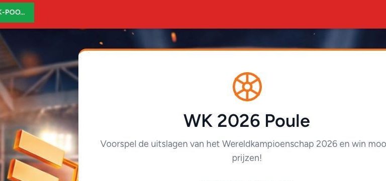 Bon Boys WK-pool 2026 geopend