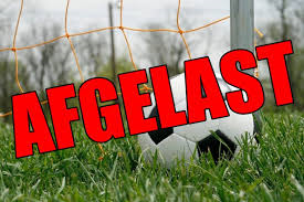 Oefenwedstrijd Bon Boys 1 dinsdag 14 juli afgelast