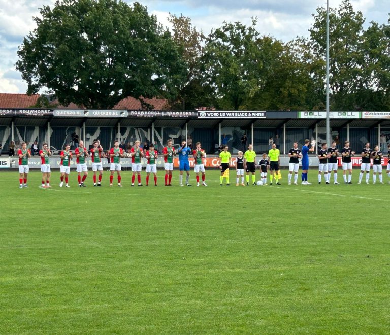 Teleurstellend debuut in vierde divisie