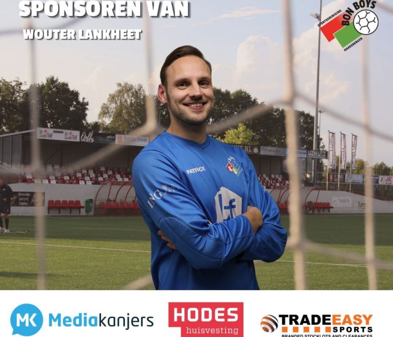 De persoonlijke sponsoren van: Wouter Lankheet